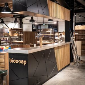 Quầy cafe cổ điển